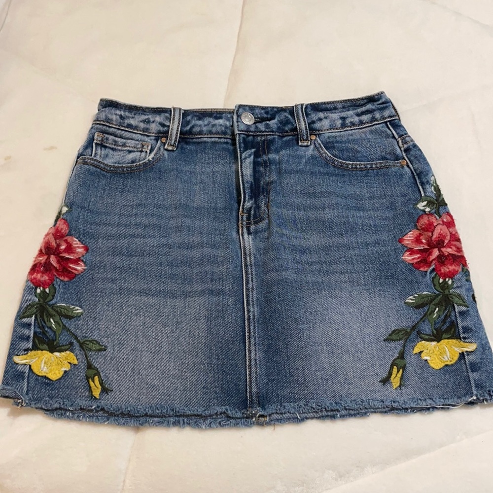 PacSun jean skirt